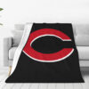 Cincinnati Reds Blanket FLeece Blanket Throw Blanket 6 cincinnati reds blanket fleece blanket throw blanket v19
