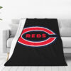 Cincinnati Reds Blanket FLeece Blanket Throw Blanket 5 cincinnati reds blanket fleece blanket throw blanket v33