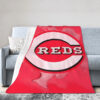 Cincinnati Reds Blanket FLeece Blanket Throw Blanket 6 cincinnati reds blanket fleece blanket throw blanket v47