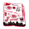 Cincinnati Reds Blanket Sherpa Blanket Throw Blanket 5 cincinnati reds blanket sherpa blanket throw blanket v23