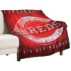 Cincinnati Reds Blanket Sherpa Blanket Throw Blanket 6 cincinnati reds blanket sherpa blanket throw blanket v4