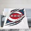 Cincinnati Reds Blanket Sherpa Blanket Throw Blanket 6 cincinnati reds blanket sherpa blanket throw blanket v43