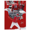 Cincinnati Reds Blankets FLeece Blanket Throw Blanket 5 cincinnati reds blankets fleece blanket throw blanket v9