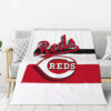 Cincinnati Reds Blankets Sherpa Blanket Throw Blanket 6 cincinnati reds blankets sherpa blanket throw blanket v11