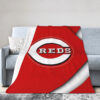 Cincinnati Reds Blankets Sherpa Blanket Throw Blanket 6 cincinnati reds blankets sherpa blanket throw blanket v2