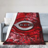 Cincinnati Reds Blankets Sherpa Blanket Throw Blanket 6 cincinnati reds blankets sherpa blanket throw blanket v55