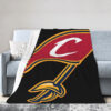 Cleveland Cavaliers Blanket Sherpa Blanket Throw Blanket 5 cleveland cavaliers blanket sherpa blanket throw blanket v9