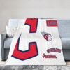 Cleveland Guardians Blanket FLeece Blanket Throw Blanket 5 cleveland guardians blanket fleece blanket throw blanket v23