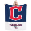 Cleveland Guardians Blankets FLeece Blanket Throw Blanket 6 cleveland guardians blankets fleece blanket throw blanket v17