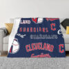 Cleveland Guardians Blankets FLeece Blanket Throw Blanket 5 cleveland guardians blankets fleece blanket throw blanket v2