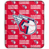 Cleveland Guardians Blankets Sherpa Blanket Throw Blanket 6 cleveland guardians blankets sherpa blanket throw blanket v14