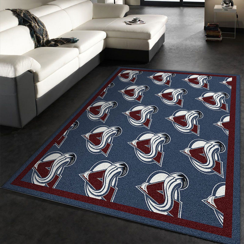 colorado avalanche rug living room carpet regtangle carpet floor decor home decor ver 106