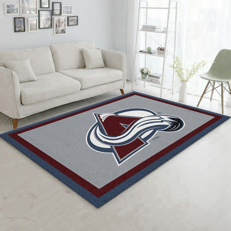 colorado avalanche rug living room carpet regtangle carpet floor decor home decor ver 107