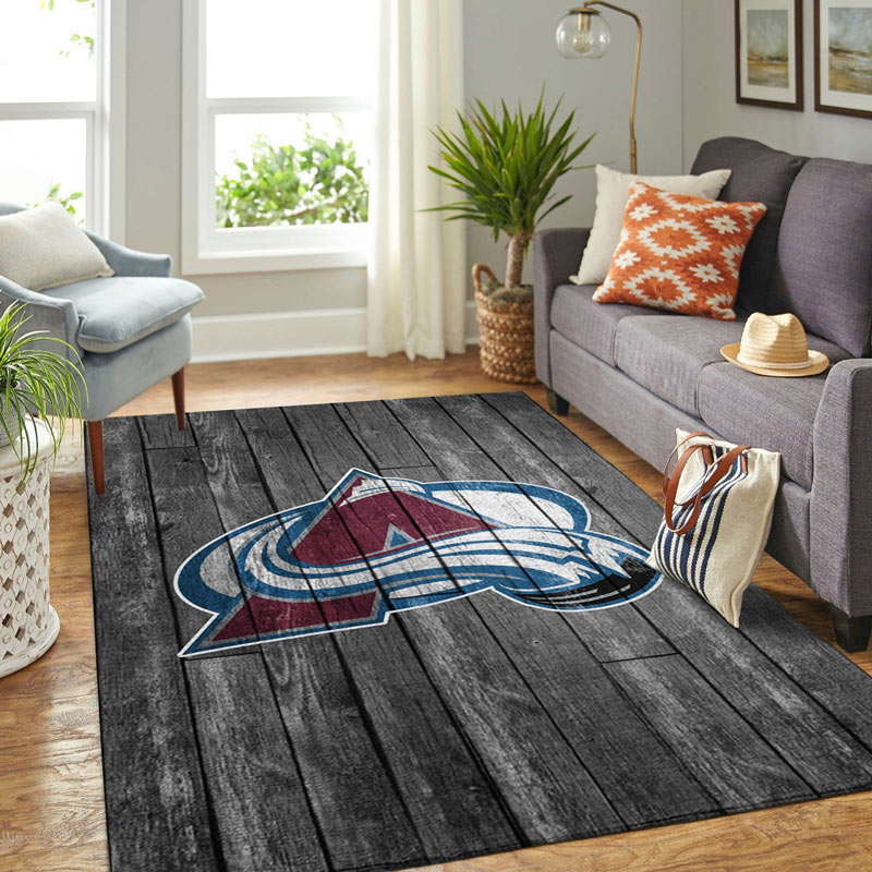 colorado avalanche rug living room carpet regtangle carpet floor decor home decor ver 99