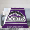 Colorado Rockies Blanket FLeece Blanket Throw Blanket 6 colorado rockies blanket fleece blanket throw blanket v34