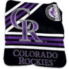 Colorado Rockies Blanket FLeece Blanket Throw Blanket 6 colorado rockies blanket fleece blanket throw blanket v41