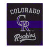 Colorado Rockies Blanket Sherpa Blanket Throw Blanket 5 colorado rockies blanket sherpa blanket throw blanket v16