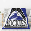 Colorado Rockies Blanket Sherpa Blanket Throw Blanket 5 colorado rockies blanket sherpa blanket throw blanket v18