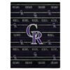 Colorado Rockies Blanket Sherpa Blanket Throw Blanket 5 colorado rockies blanket sherpa blanket throw blanket v29