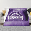 Colorado Rockies Blanket Sherpa Blanket Throw Blanket 6 colorado rockies blanket sherpa blanket throw blanket v30