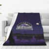 Colorado Rockies Blankets FLeece Blanket Throw Blanket 6 colorado rockies blankets fleece blanket throw blanket v17