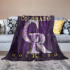 Colorado Rockies Blankets Sherpa Blanket Throw Blanket 5 colorado rockies blankets sherpa blanket throw blanket v26