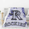 Colorado Rockies Blankets Sherpa Blanket Throw Blanket 6 colorado rockies blankets sherpa blanket throw blanket v33