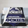 Colorado Rockies Blankets Sherpa Blanket Throw Blanket 5 colorado rockies blankets sherpa blanket throw blanket v35