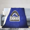 Colorado Rockies Blankets Sherpa Blanket Throw Blanket 5 colorado rockies blankets sherpa blanket throw blanket v63