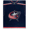 Columbus Blue Jackets Blankets Sherpa Blanket Throw Blanket 6 columbus blue jackets blankets sherpa blanket throw blanket v4