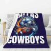 Dallas Cowboys Blanket Sherpa Blanket Throw Blanket 6 dallas cowboys blanket sherpa blanket throw blanket v101