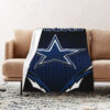 Dallas Cowboys Blanket Sherpa Blanket Throw Blanket 5 dallas cowboys blanket sherpa blanket throw blanket v3