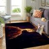 Deer Area Rug Living Room Rug Lonely Fire Walker 3 deer area rug living room rug lonely fire walker