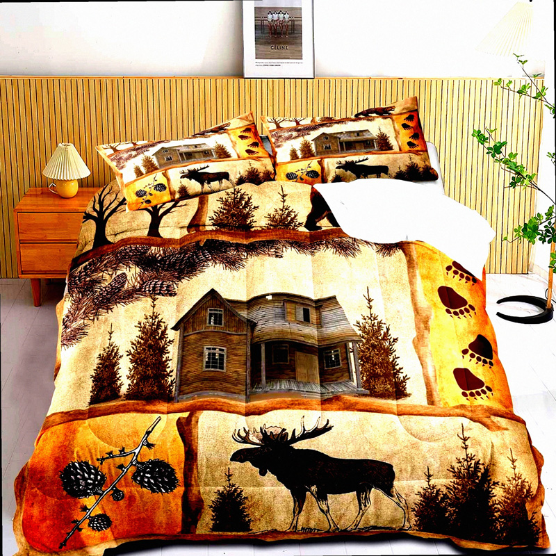 deer-bed-set-deer-bedding-set-bed-room-set-v1 deer bed set deer bedding set bed room set v1