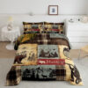 Deer Bed Set Deer Bedding Set Bed Room Set 3 deer bed set deer bedding set bed room set v100