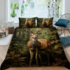Deer Bed Set Deer Bedding Set Bed Room Set 3 deer bed set deer bedding set bed room set v105