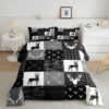 Deer Bed Set Deer Bedding Set Bed Room Set 3 deer bed set deer bedding set bed room set v157
