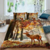 Deer Bed Set Deer Bedding Set Bed Room Set 4 deer bed set deer bedding set bed room set v35