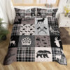 Deer Bed Set Deer Bedding Set Bed Room Set 4 deer bed set deer bedding set bed room set v36