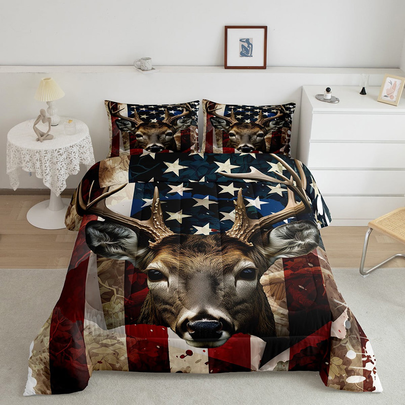 deer-bed-set-deer-bedding-set-bed-room-set-v93 deer bed set deer bedding set bed room set v93