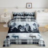 Deer Bed Set Deer Bedding Sets Bed Room Set 3 deer bed set deer bedding sets bed room set v103