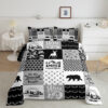 Deer Bed Set Deer Bedding Sets Bed Room Set 4 deer bed set deer bedding sets bed room set v119