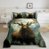 Deer Bed Set Deer Bedding Sets Bed Room Set 4 deer bed set deer bedding sets bed room set v153