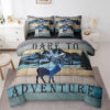 Deer Bed Set Deer Bedding Sets Bed Room Set 3 deer bed set deer bedding sets bed room set v80