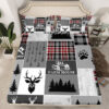 Deer Bed Sets Deer Bedding Set Bed Room Set 3 deer bed sets deer bedding set bed room set v106