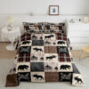 Deer Bed Sets Deer Bedding Set Bed Room Set 3 deer bed sets deer bedding set bed room set v110