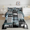 Deer Bed Sets Deer Bedding Set Bed Room Set 4 deer bed sets deer bedding set bed room set v132