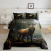 Deer Bed Sets Deer Bedding Set Bed Room Set 3 deer bed sets deer bedding set bed room set v155