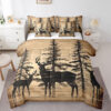 Deer Bed Sets Deer Bedding Set Bed Room Set 3 deer bed sets deer bedding set bed room set v65