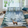 Deer Bed Sets Deer Bedding Set Bed Room Set 3 deer bed sets deer bedding set bed room set v86
